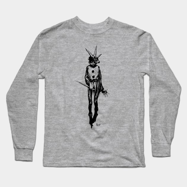 Cat Killer Long Sleeve T-Shirt by strange house